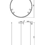 Подвесной светильник Maytoni MOD102PL-L42WK