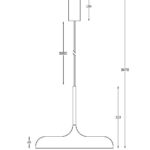Подвесной светильник Maytoni MOD189PL-L18B3K1