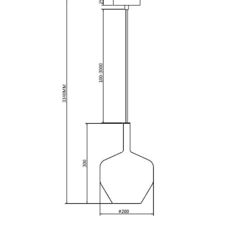 Подвесной светильник Maytoni MOD271PL-01B5