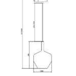 Подвесной светильник Maytoni MOD271PL-01B6