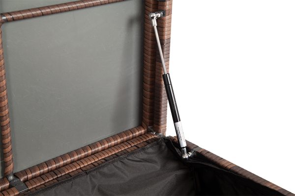 "Порту" сундук водонепроницаемый из искусственного ротанга, цвет коричневый — изображение 4