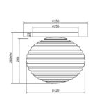 Потолочный светильник Maytoni MOD268CL-01G