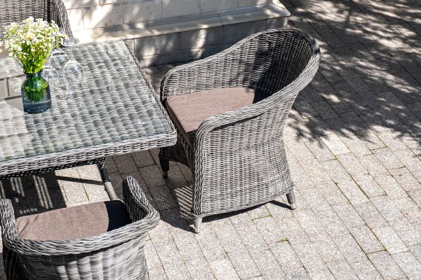 Эспрессо-обеденная-группа-плетеная-цвет-графит-4 "Эспрессо" обеденная группа плетеная, цвет графит — изображение 5