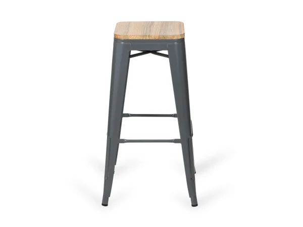 Табурет барный Tolix серый — изображение 2