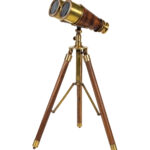 Бинокль декоративный латунь 0.036x0.023x0.023м