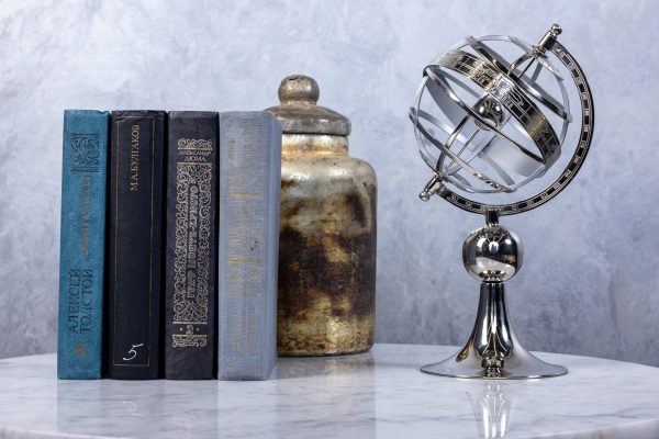 Армиллярная сфера серебро 0.29x0.12x0.12м — изображение 4