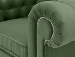 Кресло Chesterfield зеленый — изображение 3