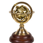 Армиллярная сфера латунь 0.012x0.08x0.08м