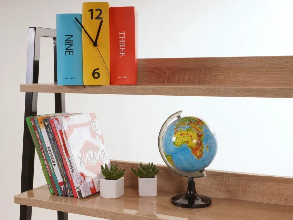 Стеллаж Board большой черный, дуб сонома — изображение 3