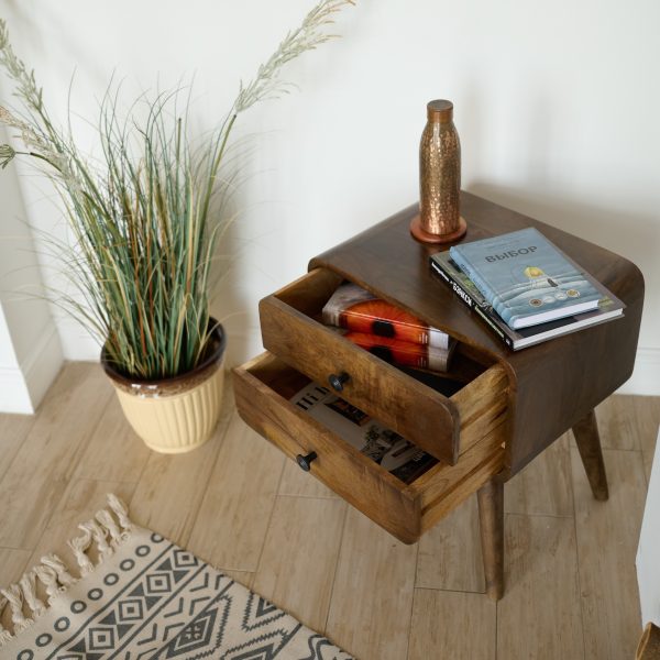 Тумбочка прикроватная из массива, АЛЬРИК БРАУН — изображение 3