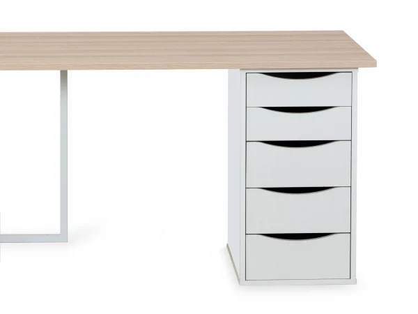 Композиция Board 1800х700 белый, ясень коимбра — изображение 3