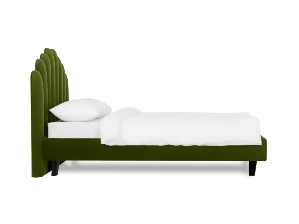 1c7e7b59a970c77c18c3f458f1d609aa Кровать Queen II Sharlotta L 1600 бордовый — изображение 3