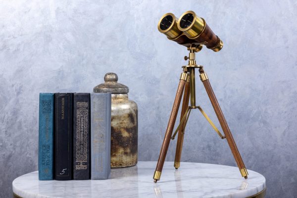 Бинокль декоративный латунь 0.036x0.023x0.023м — изображение 4