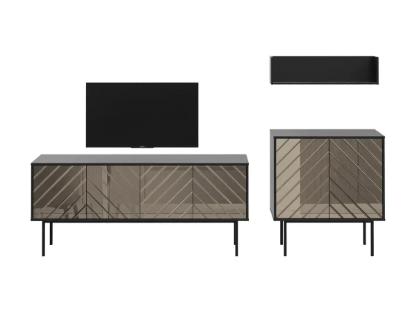 Композиция Boho 4 бронзовый, черный — изображение 2