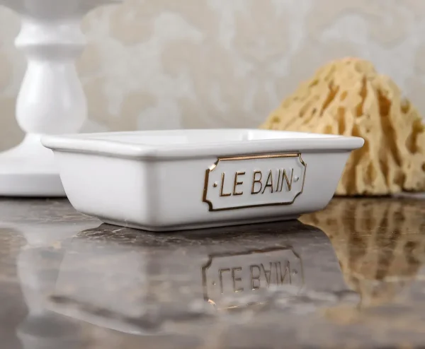 Мыльница Le Bain blanc белый — изображение 2