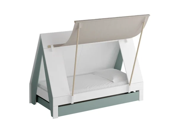 Кровать Campi зеленый — изображение 3