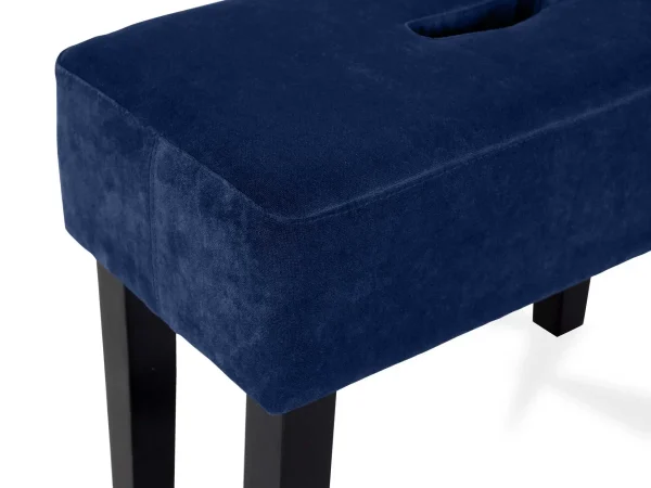 Табурет мягкий Handy синий, белый — изображение 3