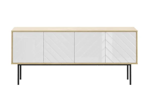 261f3a1bfcf7d0ac4a8ccd5b39422a01 Тумба Boho большая белый, дуб корбридж — изображение 2