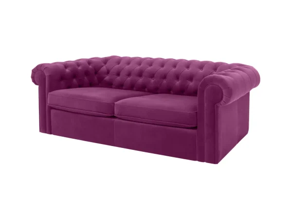 2bacc4bc68c1ff7cddcbdabb65016cfc Диван Chesterfield черный, фиолетовый — изображение 2