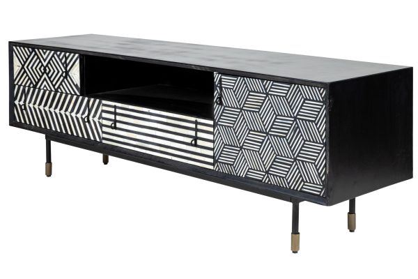 Тумба под ТВ Royal Glossy 0.5x1.6x0.4м — изображение 2