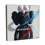 Постер на деревянной основе Игрушка Kaws