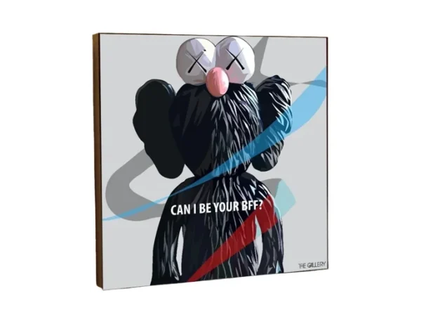 Постер на деревянной основе Игрушка Kaws