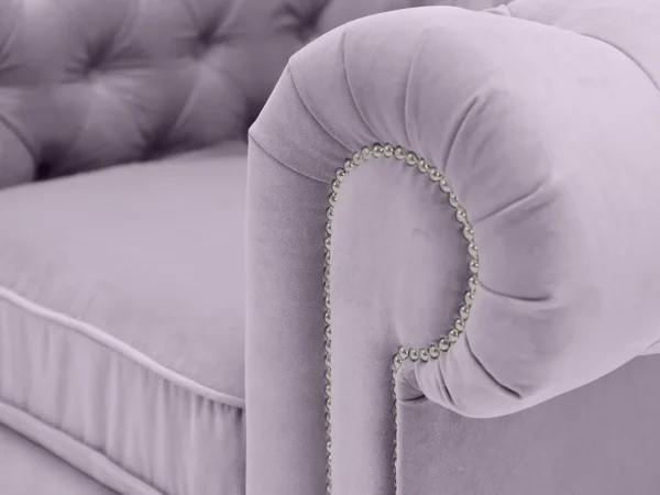 Кресло Chesterfield сиреневый — изображение 3