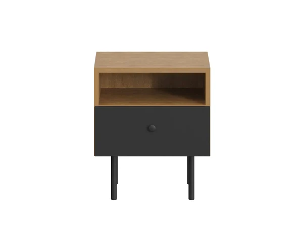 3c14b2bacd36600b78a68ebbdca4e8bb Тумба прикроватная Frida черный, робиния брэнсон — изображение 2