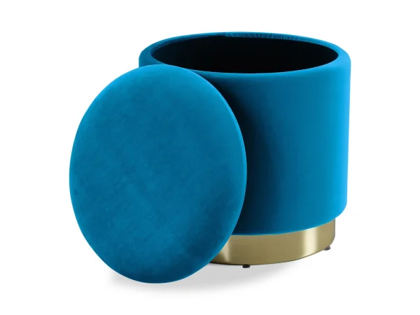 3cfb905db38584bbf84feabce87af7b8 Пуф Self синий, белый — изображение 2