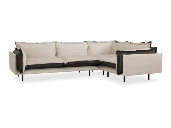 Диван Barcelona коричневый, бежевый — изображение 3