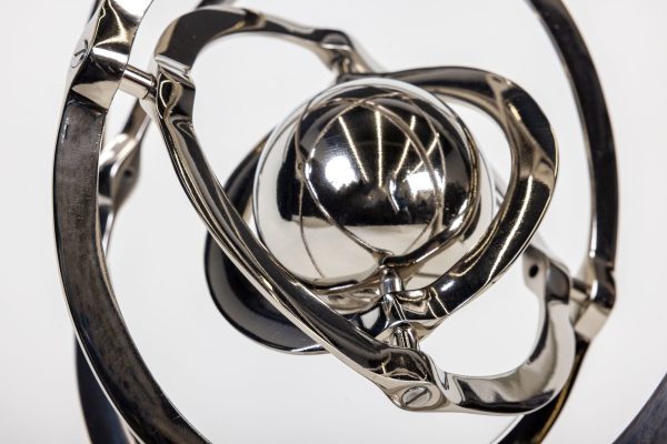 Сфера серебро 0.34x0.34x0.28м — изображение 4