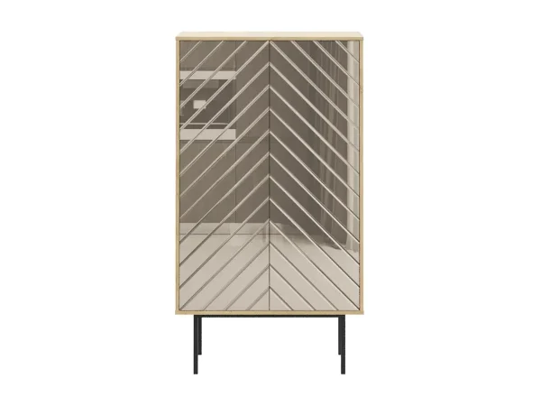 Шкаф 2-дверный Boho дуб корбридж, бронзовый — изображение 2