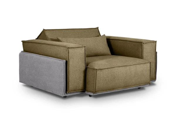 Кресло Asti светло-коричневый, серый — изображение 3