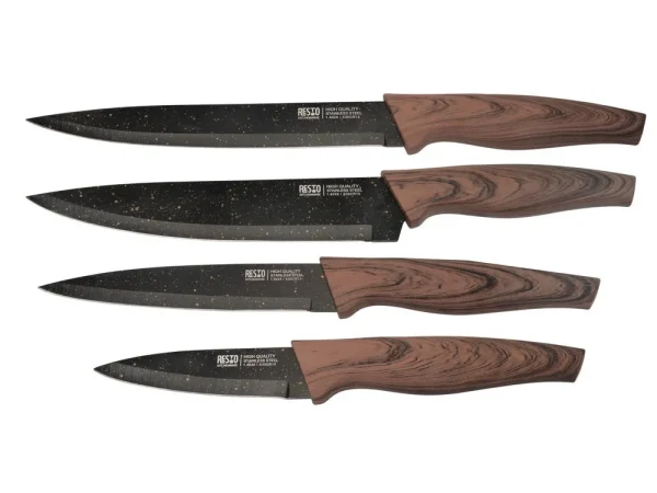 Набор ножей RESTO CARINA натуральный, темно-серый — изображение 2