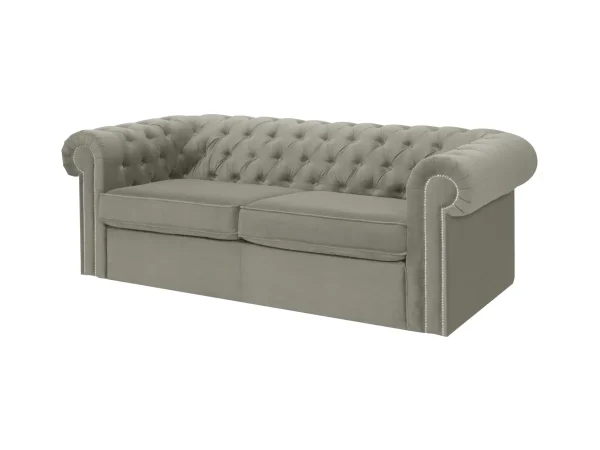 57d50bdebcc68893740b5cfe8f46b8e7 Диван Chesterfield серый — изображение 2