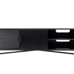 ТВ-тумба HAINES черная 0.5x1.5x0.4м