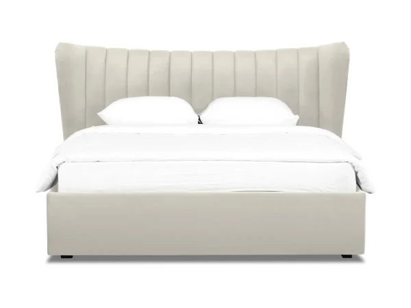 62acbc2ee4432bf2fb9f9b353c8e4e5b Кровать Queen Agata Lux белый — изображение 2