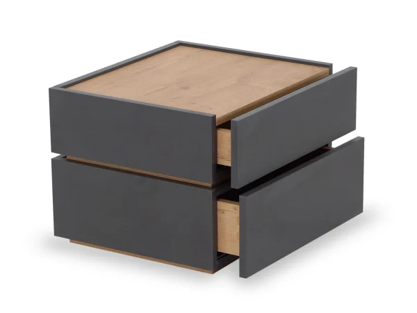 Тумба прикроватная Licata серый, бунратти — изображение 3