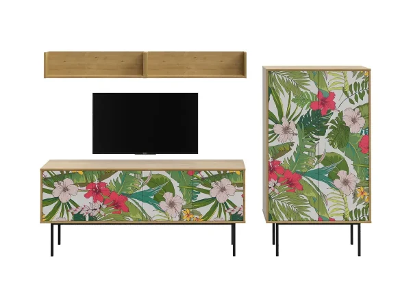 Композиция Boho Color 6 дуб корбридж, с принтом — изображение 2