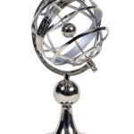 Армиллярная сфера серебро 0.29x0.12x0.12м