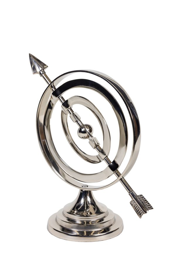 Сфера со стрелой серебро 0.3x0.21x0.21м — изображение 2