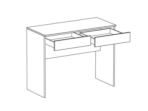Туалетный столик Uno капучино — изображение 2