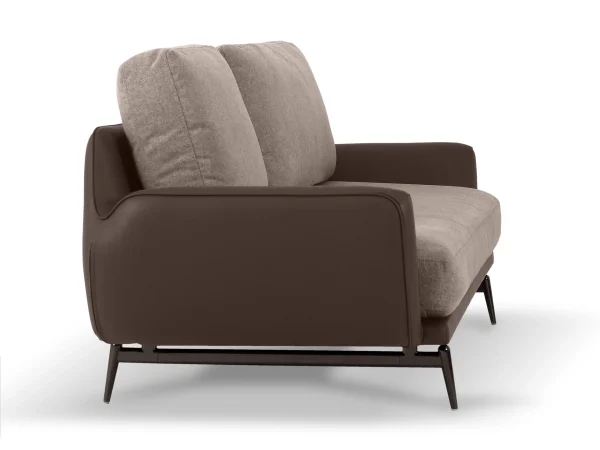 Диван Ispani трёхместный коричневый, серый — изображение 3