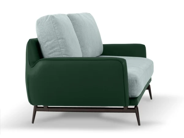 Диван Ispani трёхместный серый, зеленый — изображение 3