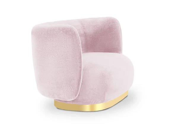 Диван Lucca 2-х местный розовый — изображение 3