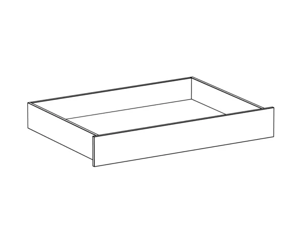 Ящик выкатной Intra белый — изображение 2