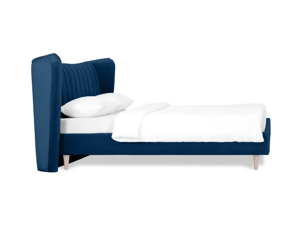Кровать Queen II Agata L синий — изображение 3