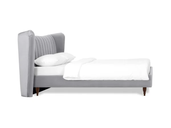 Кровать Queen II Agata L серый — изображение 3