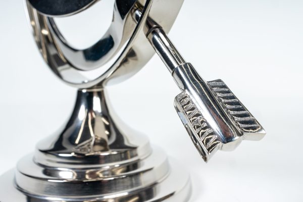 Сфера со стрелой серебро 0.3x0.21x0.21м — изображение 5