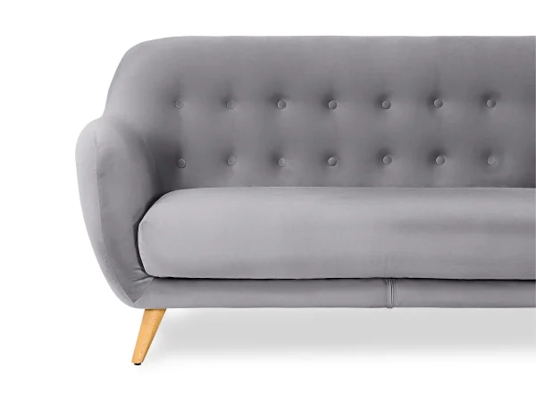 Диван Loa 2-местный светло-серый — изображение 3